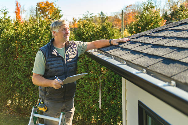 Professional Storm Damage Roof Repair technician working in Williston, ND